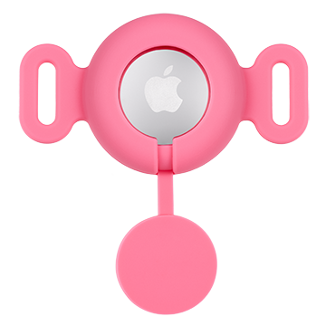 QR Code Medical ID Tag with Location Tracker Pink Lemonade, Pink Lemonade, large image number 3